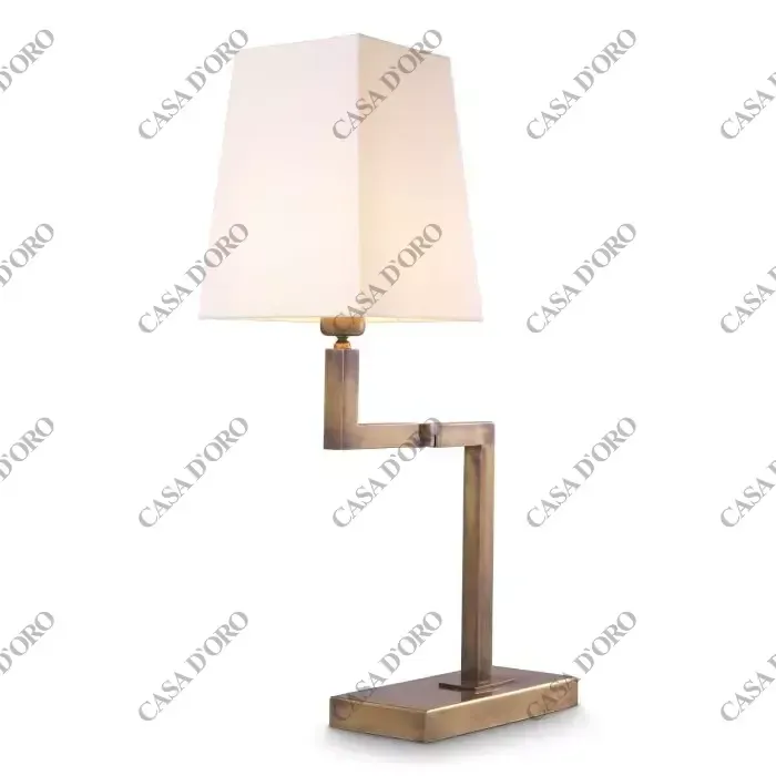 94281|Настольная Лампа Cambell Vintage Brass Incl Shade 115766 Ex>