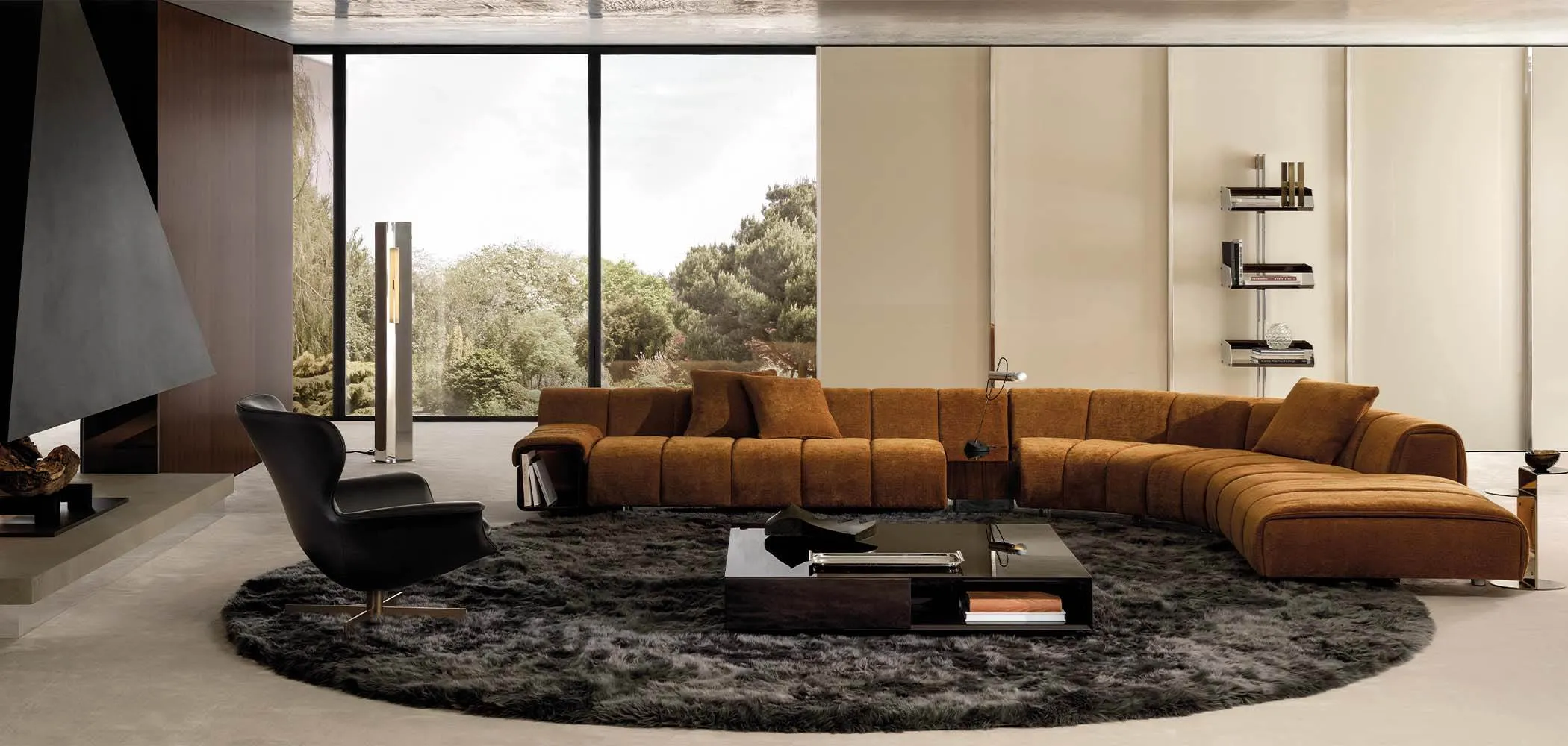 135374|Модульный диван Minotti Ruffle>