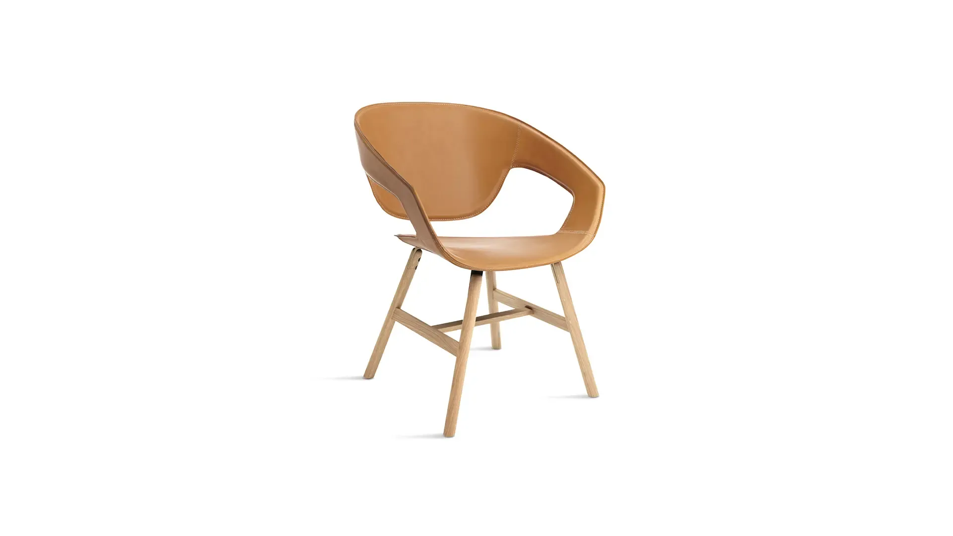 132997|Стул Vad Wood Saddle Leather>