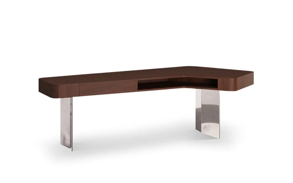 135496|Стол Minotti Diagramma Wood Writing Desk>